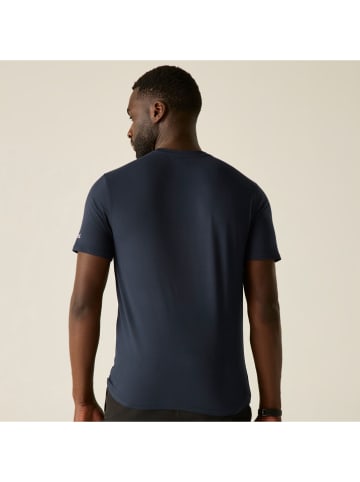 Regatta Functioneel shirt "Fingal" donkerblauw