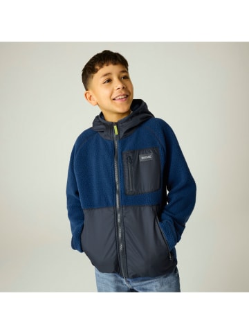 Hybridjacke "Munro" in Dunkelblau/ Schwarz