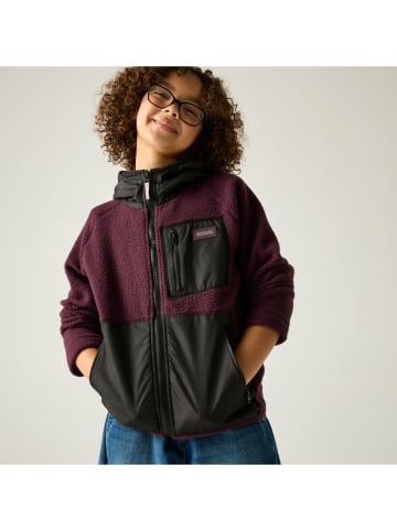 Hybridjacke "Munro" in Bordeaux/ Schwarz