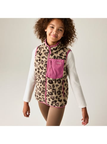 Regatta Fleece bodywarmer "Frankie" beige/roze