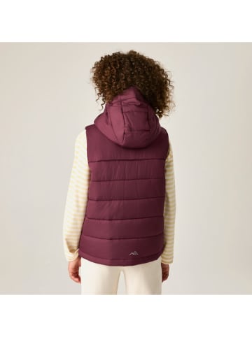 Doorgestikte bodywarmer "Lofthouse" bordeaux