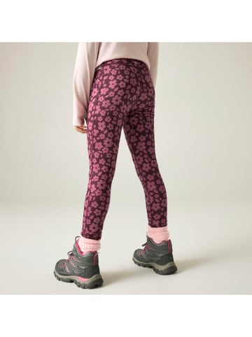 Functionele leggings "Barlia" bordeaux/roze