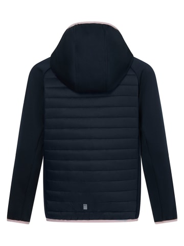 Hybridjacke "Andreson" in Dunkelblau/ Rosa