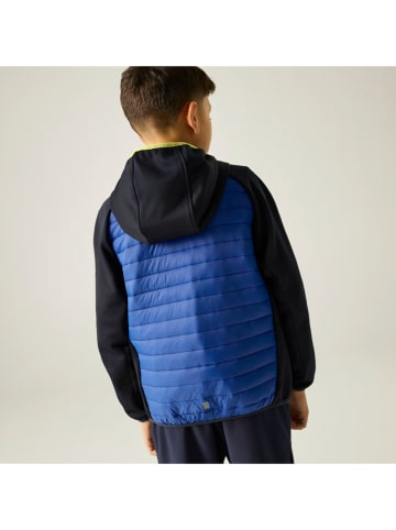 Hybride jas "Andreson" blauw/donkerblauw