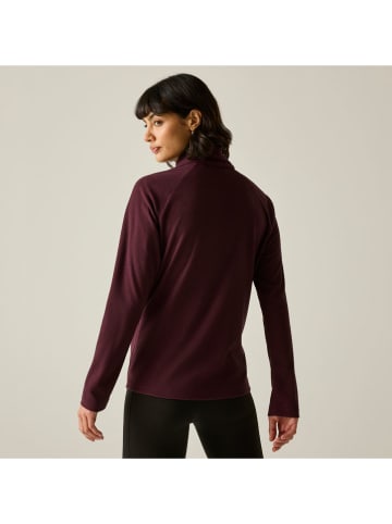 Bluza polarowa "Montes" w kolorze bordowym