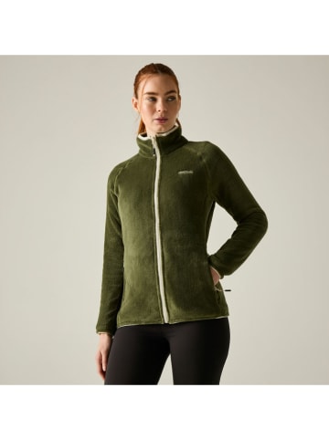 Kurtka polarowa "Lakara" w kolorze khaki
