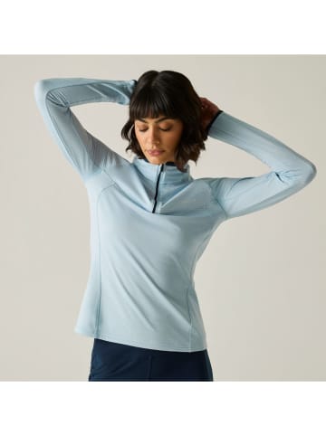 Fleece trui "Yonder II" lichtblauw