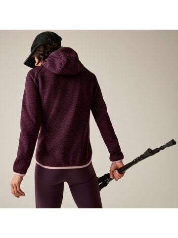 Fleecejacke "Newhill" in Bordeaux