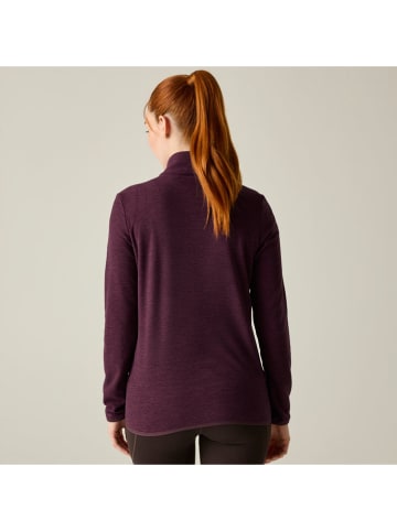 Fleecejacke "Frankie Borg" in Bordeaux