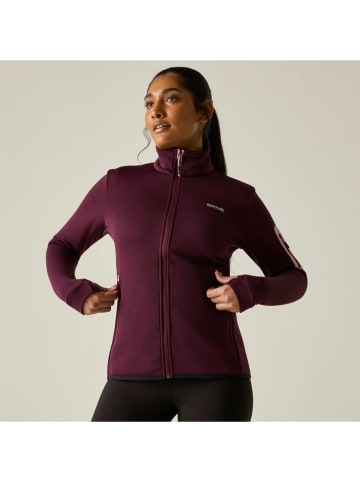 Fleecejacke "Lara" in Bordeaux