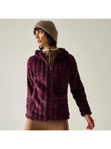 Fleecejacke "Endra" in Bordeaux