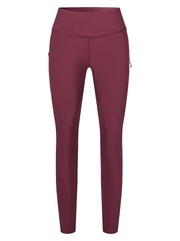 Legginsy funkcyjne "Monira" w kolorze bordowym