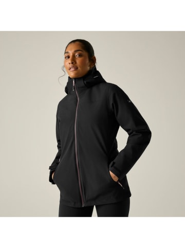 3in1-Funktionsjacke "Coriver in Schwarz