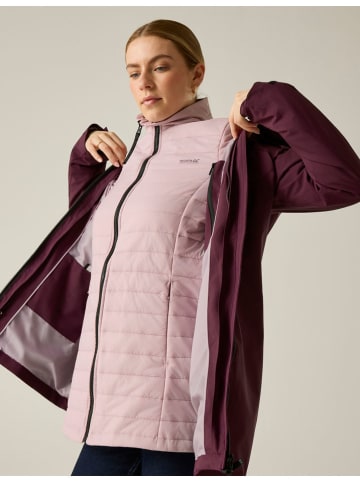 Regatta 3in1-Funktionsmantel "Denbury" in Bordeaux/ Rosa