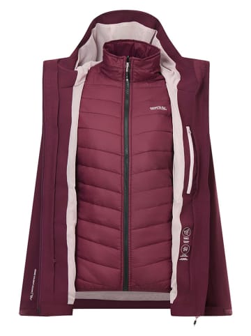 Regatta 3-in-1 functionele jas "Wentwood" bordeaux