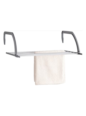 heine home Wäschetrockner in Silber - (B)53 x (H)18 x (T)33 cm