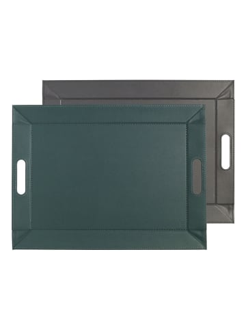 FREEFORM Wendetablett in Petrol/ Anthrazit - (L)55 x (B)41 cm