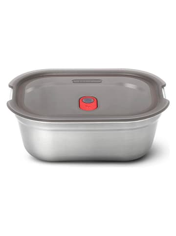 Black+Blum Lunchbox mit Deckel in Rot/ Silber - je 900 ml
