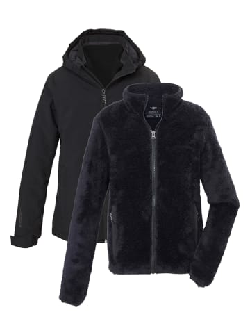 Killtec 3in1-Funktionsjacke in Schwarz