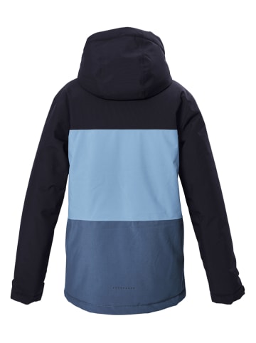 Killtec Winterjas "Kow" donkerblauw/lichtblauw/blauw
