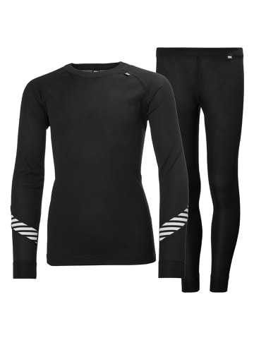 Helly Hansen 2-częściowy zestaw funkcyjny "Lifa" w kolorze czarnym