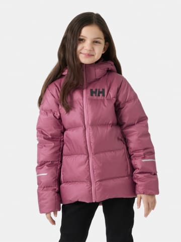 Helly Hansen Kurtka puchowa "Isfjord" w kolorze jagodowym
