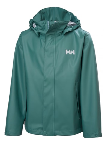 Helly Hansen Kurtka przeciwdeszczowa "Moss" w kolorze turkusowym