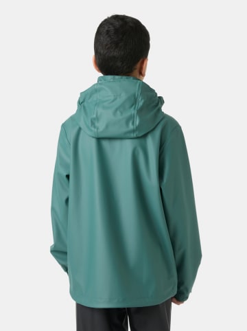 Helly Hansen Kurtka przeciwdeszczowa "Moss" w kolorze turkusowym