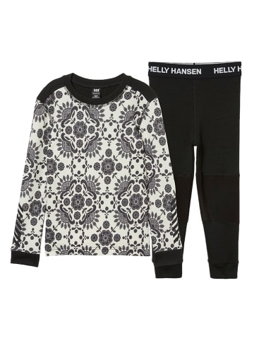 Helly Hansen 2-delige functioneel ondergoed "Lifa" zwart/wit