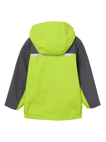 Helly Hansen Regenjacke "Shelter" in Grün/ Anthrazit