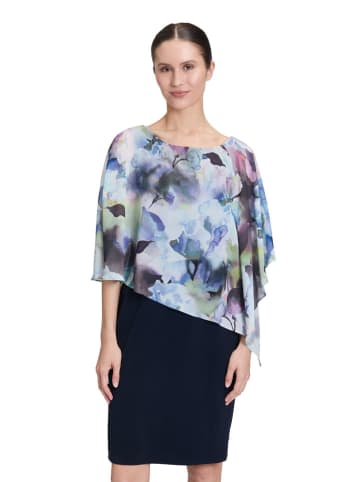 Vera Mont Kleid in Hellblau/ Dunkelblau