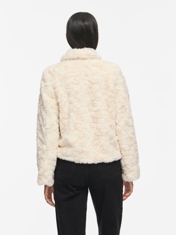 Vila Kunstpelzjacke in Creme