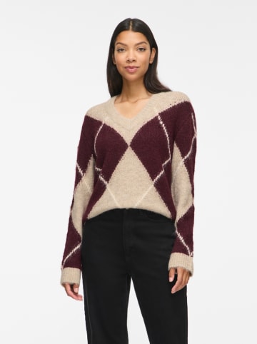 Vila Trui beige/bordeaux