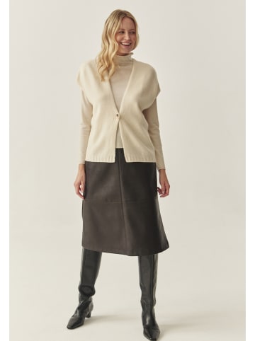 TATUUM Wollen vest beige