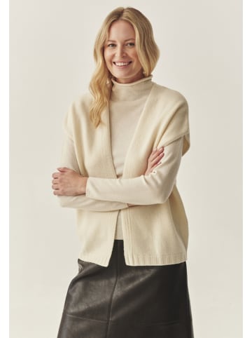 TATUUM Wollen vest beige
