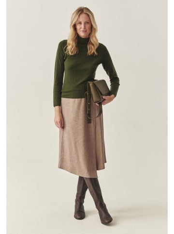 Wollpullover in Khaki