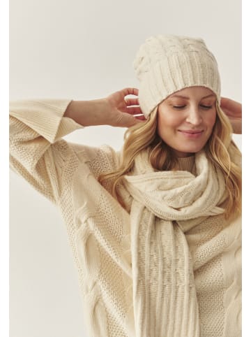 Schal in Creme - (L)185 x (B)35 cm