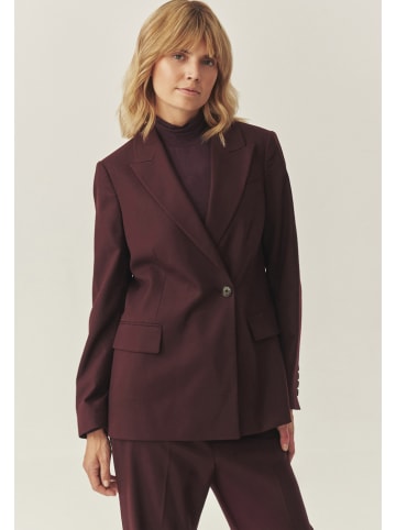 Blazer in Bordeaux