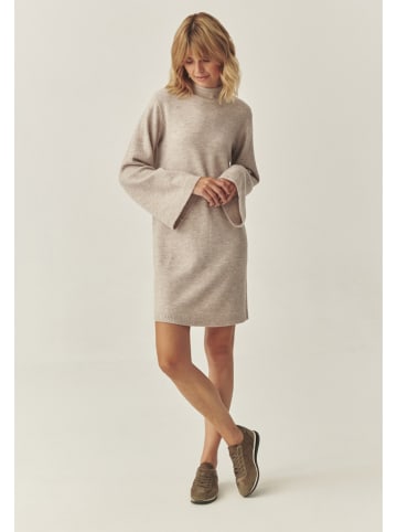 Gebreide jurk beige