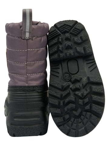 mikk-line Winterboots paars/zwart