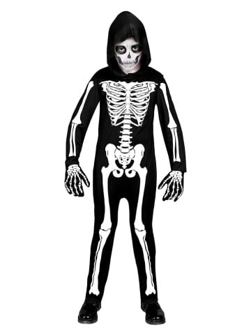 Widmann Kostümoverall "SKELETON" in Weiß/ Schwarz
