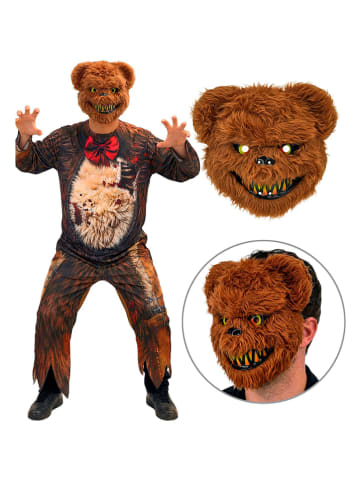 Widmann 2-częściowy kostium "ZOMBIE BEAR" w kolorze brązowo-jasnobrązowym
