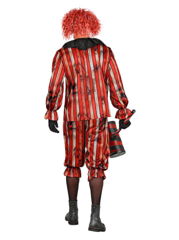 Widmann 2-częściowy kostium "WICKED CLOWN" w kolorze czerwonym