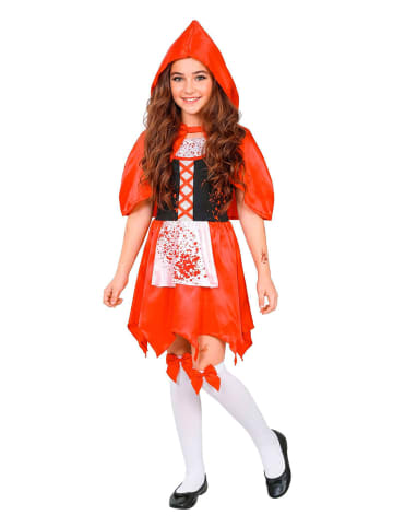 Widmann 2tlg. Kostüm "ZOMBIE RED CAPELET" in Rot