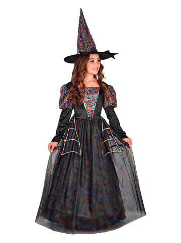Widmann 2tlg. Kostüm "WITCH" in Schwarz