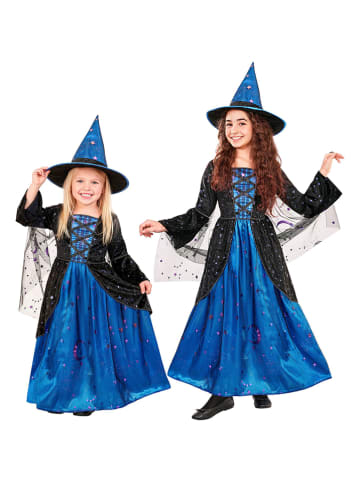 Widmann 2-delige kostuum "WITCH" blauw
