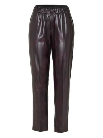 Toni Kunstlederhose in Bordeaux