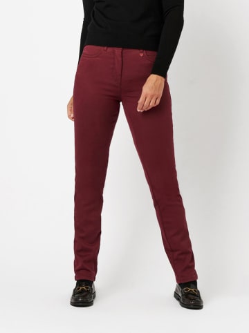 Relaxed by TONI Spijkerbroek - slim fit - bordeaux