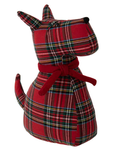 J Line Deurstopper rood - (B)25 x (H)34 x (D)15 cm