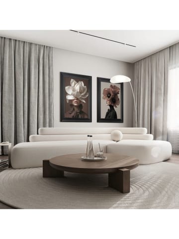 Ars Longa Druk artystyczny "Ivory Bloom" w ramce - 70 x 50 cm
